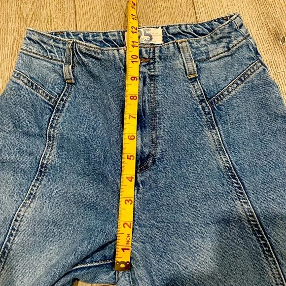 We The Free Bell Bottom Flare Jeans Pants Womens 26x32 - Picture 12 of 13